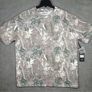 Reserved Supply Oversize Hunting Camo Gray T-Shirt Men’s Large